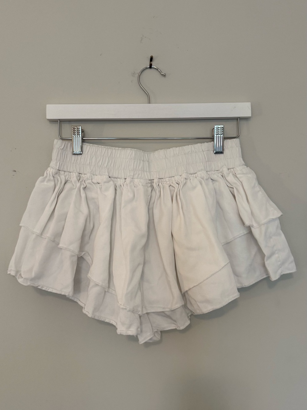 FP Movement White Prima Shorts - Picture 2 of 5